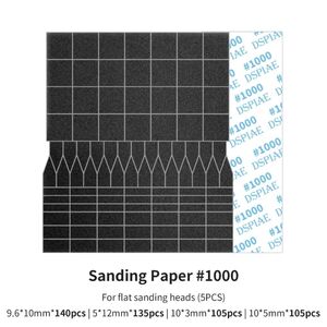 ◆◇DSPIAE【SP-ES10】E-SA電動ペンサンダー用サンドペーパー(#1000 フラット状ヘッド/5枚入り)◇◆　