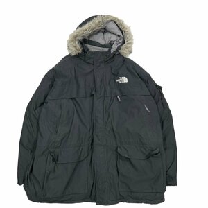 USA 古着 ノースフェイス THE NORTH FACE マクマードパーカー アウトドア ブラック ビックサイズ 5XL