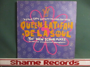 Queen Latifah + De La Soul ： Mama Gave Birth To The Soul Children The New School Mixes 12