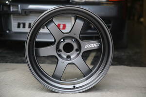 RAYS TE37V 2324 18インチ11J+15 PCD114.3 MB(マットブラック)1台分 4本セット VOLK RACING 鍛造 GT-Rサイズ 新品 未使用 即納 限定値下げ