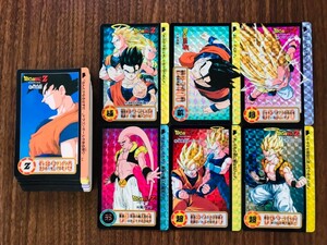 BANDAI　1995年　初版品　本弾　22弾　全42種　フルコンプ品　ドラゴンボールカードダス