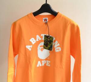 未使用 BAPE KIDS エイプ スウェット size 5