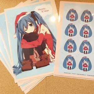 【送料無料】 クリアファイル　５枚セット　VOCALOID ボーカロイド ボカロ 初音 ミク