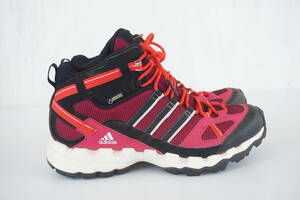 アディダス*23.5cm*登山靴/トレッキングシューズ*AX 1 MID GTX W*G97058*ピンク*軽量*ADIDAS*GORETEX/ゴアテックス/防水