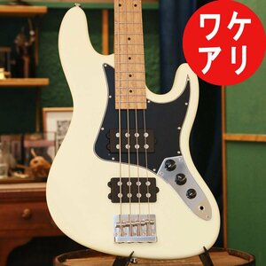 送料無料 訳あり 特価 Balaguer Guitars バラゲール エレキベース The Goliath Select The Classic Satin Vintage White ギグバッグ付