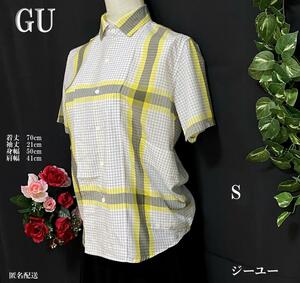 GU レディース 春夏 半袖ボーダーシャツ コラボ 限定品 No1120