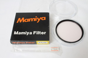 ★中古良品★Mamiya・マミヤ スカイライトSL フィルター/77mm#77087！