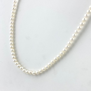 ミキモト MIKIMOTO パール デザインネックレス 真珠 ネックレス 750 パール レディース 【中古】