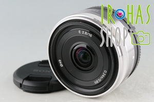 Sony E 16mm F/2.8 Lens #53293H11