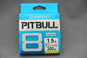 即決!!シマノ★ピットブル8 1.5号 200ｍ★新品 SHIMANO PITBULL