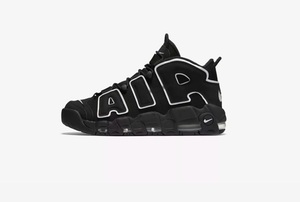 NIKE AIR MORE UPTEMPO US12 30cm black 黒 エアモアアップテンポ モアテン