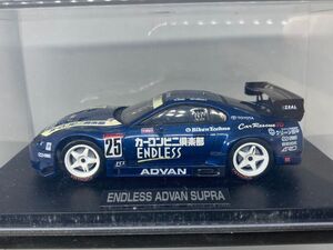 M TECH エムテック 1/43 TOYOTA SUPRA JGTC ENDLESS ADVAN エンドレス アドバン #25 80 全日本GT選手権 ケース白化