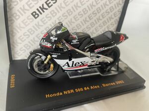 ixo 1:24 Honda NSR 500 #4 Alex.Barros 2002 イクソ　ミニカー　バイク　ホンダ　稀少品　レア