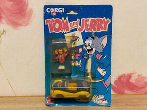 送料無料　トムとジェリー ミニカー フィギュア　コーギー CORGI TOM AND JERRY マテル MATTEL 当時物 レトロ ビンテージ キャラクター