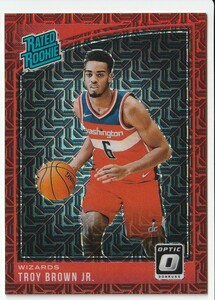 88枚限定 2018-19 PANINI OPTIC 【Troy Brown Jr.】RC