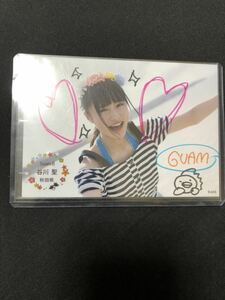 谷川聖 AKB48 チーム8 DVD 沖縄 会場受け取り 特典 直筆落書き 生写真 B-8