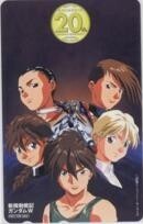 【テレカ】新機動戦記ガンダムW アニメディア 2AD-K0005 未使用・Aランク