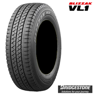 送料無料 ブリヂストン バン・小型トラック／バス用タイヤ BRIDGESTONE BLIZZAK VL1 155/R12 6PR 【1本単品 新品】