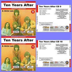 TEN YEARS AFTER & ALVIN LEE CD9+CD10 大全集 MP3CD 2P⊿