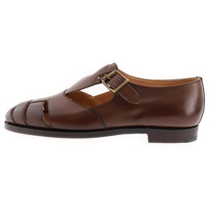 Crockett&Jones クロケットアンドジョーンズ FISHERMAN フィッシャーマン レザー グルカサンダル ブラウン 9397