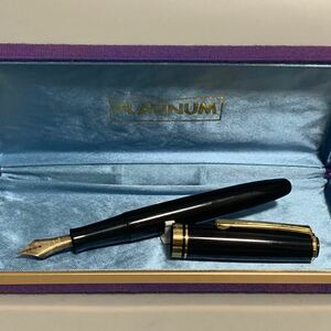 1円〜 PLATINAM プラチナ 万年筆 3776 14K K14 14金 ペン先 現状品