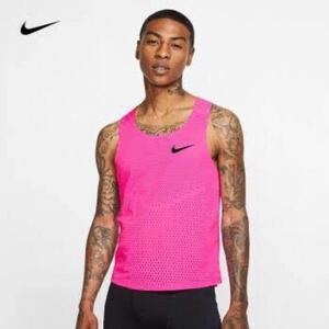 NIKE ナイキ　aeroswift エアロスイフト シングレット　タンクトップ ランニング　マラソン　陸上競技　陸上部　ランニングウェア M P1