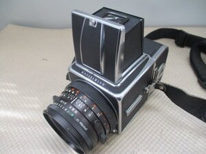 ジャンク品　HASSELBLAD ハッセルブラッド　中判フィルムカメラ　500C/M 　レンズPlanar 80mm　（41-ワ）