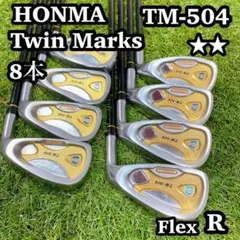 HONMA ホンマ　Twin Marks TM-504 アイアン　2星　金　8本