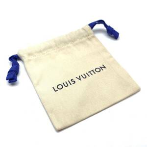 LOUIS VUITTON ルイヴィトン 保存袋 巾着 ロゴ入り 巾着袋 ポーチ ミニ巾着 布袋 11×12.5cm 付属品 管理RY376