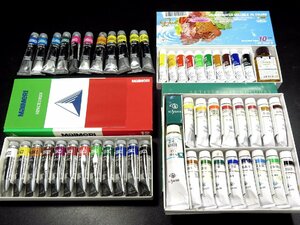 ほぼ未使用・やや使用 油絵具 色々まとめて Maimeri マイメリ CLASSICO HOLBEIN ホルベイン KUSAKABE クサカベ 絵の具 画材道具 478