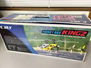 ◎新品未使用◎ 電動 ラジコンヘリ E-sky HONEY BEE KING2 電動RC ヘリコプター メカ搭載 ラジコン 