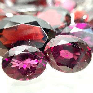 1円〜!!◯天然ガーネットおまとめ151ct◯n 約30.2g ルース 裸石 宝石 ジュエリー jewelry garnet w4 6