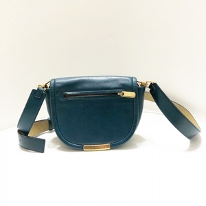 マークバイマークジェイコブス MARC BY MARC JACOBS ショルダーバッグ M0004365 ルナ クロスボディ レザー ブルーグリーン バッグ