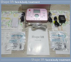 ★美品 痩身エステ 8パッド深層筋肉トレーニングEMS美容器 Shape lift スリム ダイエット メタボ シェイプアップ効果 スキンケア美顔器★.