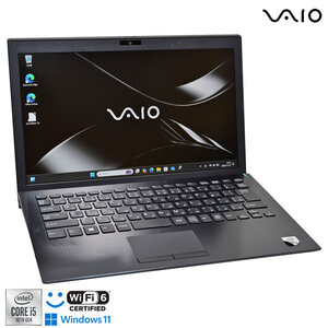 Wi-Fi6 フルHD 顔認証 VAIO Pro PG VJPG13C11N 第10世代 Core i5 1035G1 メモリ8G M.2SSD256G Webカメラ Type-C Windows11