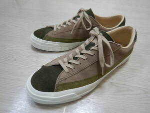 ★ 美品！ 日本製 アサヒ ASAHI BELTED LOW SUEDE OLIVE 26.5cm ローカット スニーカー M020 オリーブ ★