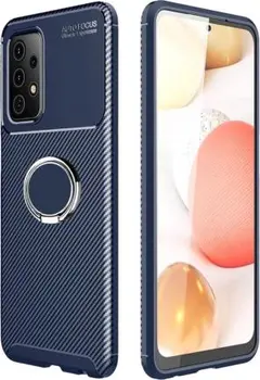 Galaxy A52 5G ケース リング付き TPU 耐衝撃 衝撃吸収