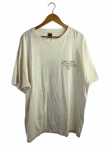 SAINT MICHAEL◆Tシャツ/XXL/コットン/ホワイト/無地/sm-s22-0000-061