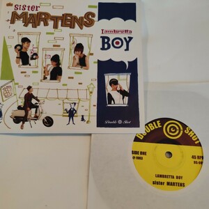 EPレコード◆Sister MARTENS/Lambretta Boy/MARTENS SKA DS-001◆スカ 7インチ アナログTHE 5678