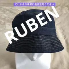 ルーペン/RUBEN/帽子/ハット/デニム/発送費用負担/606091