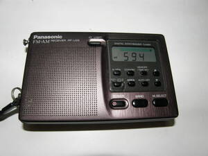 ◆PANASONIC RF-U05『小型PLLシンセ』AM,FM◆動作良好/受信好調◆大きな音で鳴ります◆