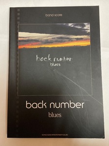 u56006　中古　シンコーミュージック　back number blues