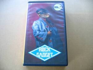 ROCK GADGET VOL.3 VHS TENKU KIKAKU INC. RG-003 52min. chance opetration children coup d