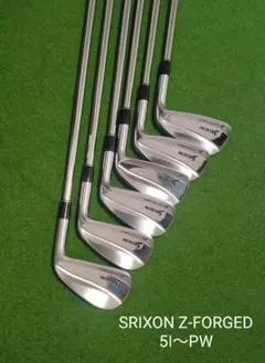 【美品！】ダンロップ SRIXON Z-FORGED アイアン 5I～PW 6本