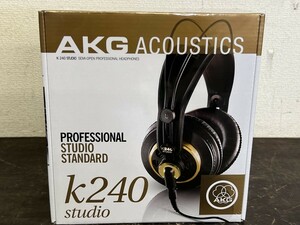 新品！未開封！AKG K240 studio セミオープン型へ ッドホン