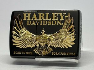 送料無料 ZIPPO[ジッポー] HARLEY-DAVIDSON(ハーレーダビッドソン)フライング・イーグル ブラックイオン HDP-78