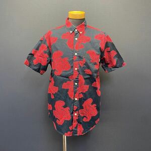 Supreme 14SS ALOHA SHIRT シュプリーム 14SS アロハシャツ size S ブラック/レッド ペイズリー 