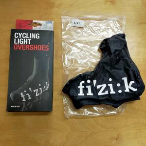 FIZIK CYCLING LIGHT OVERSHOES　Lサイズ　42.5～3.5　薄手　夏用　フィジーク