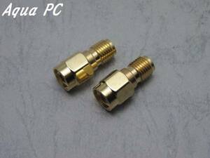 AquaPC★送料無料 SMA RP-SMA Female RF Coaxial Adapter 変換★166