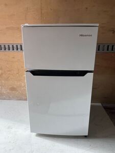 【動作品】 Hisense ハイセンス 2ドア 冷蔵庫 冷凍冷蔵庫 HR-B95A 2021年製 93L